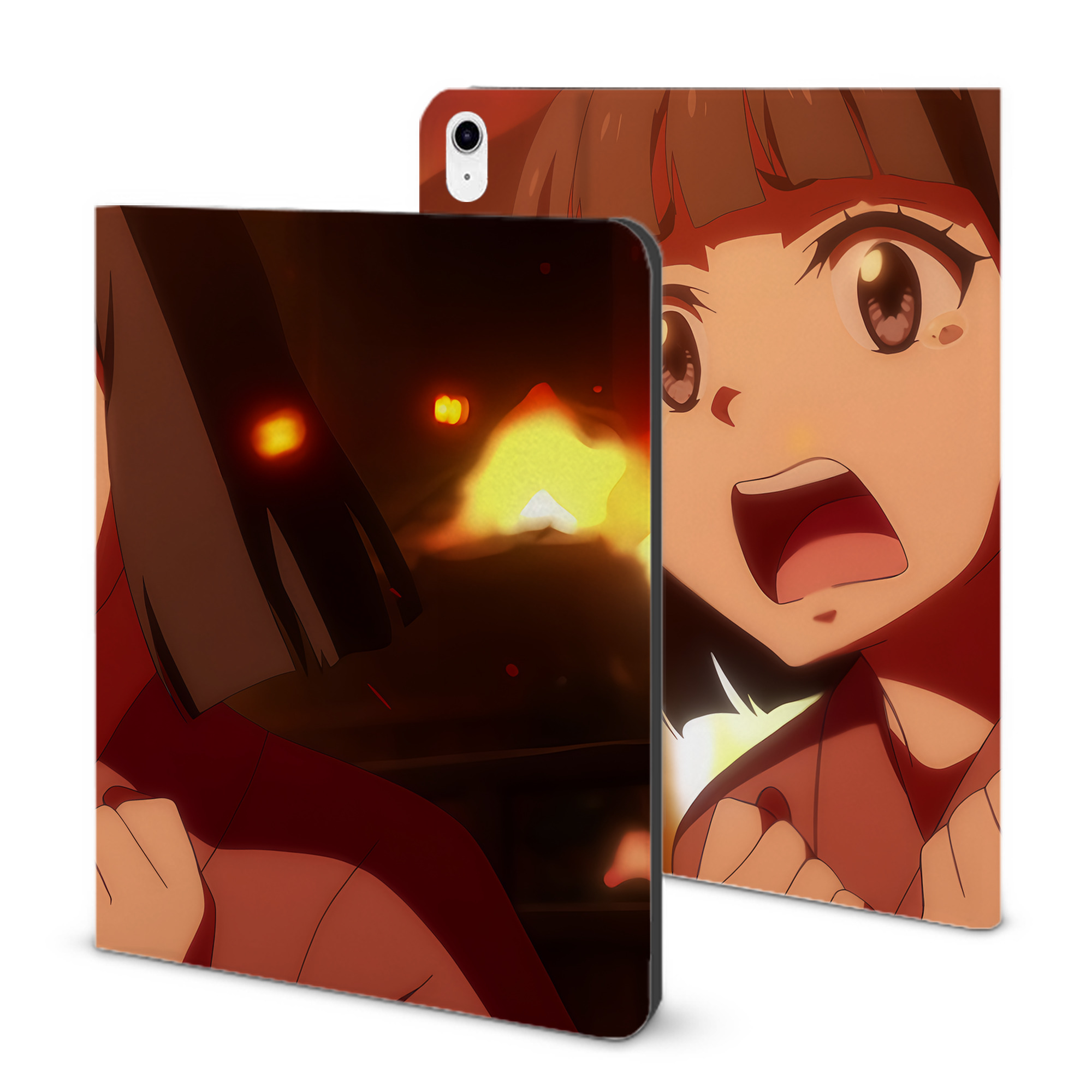 （画像用） 転スラ Regarding Reincarnated to Slime IPad ケース ブック型 PUレザー TPU 耐衝撃 軽量 薄型 ペン収納なし 全面保護 IPad 各モデル対応